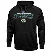 Men's Green Bay Packers Majestic Synthetic Hoodie Sweatshirt - Black,baseball caps,new era cap wholesale,wholesale hats